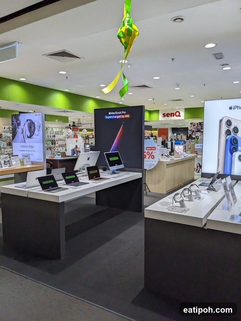 Electronics Store Interior