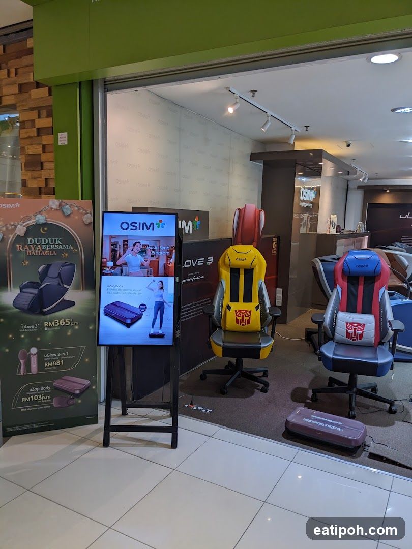 OSIM Storefront Display