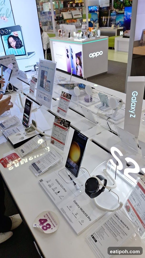 Electronics Store Interior