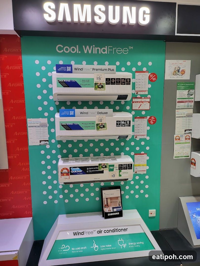 Samsung Air Conditioner Display