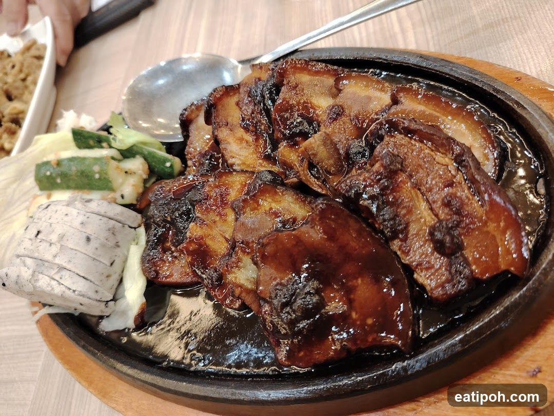 Food dish on plate