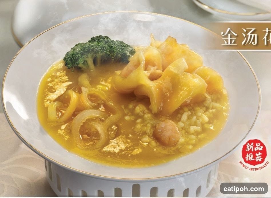 Golden Soup Dish