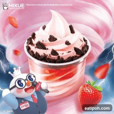 Strawberry Ice Cream Sundae