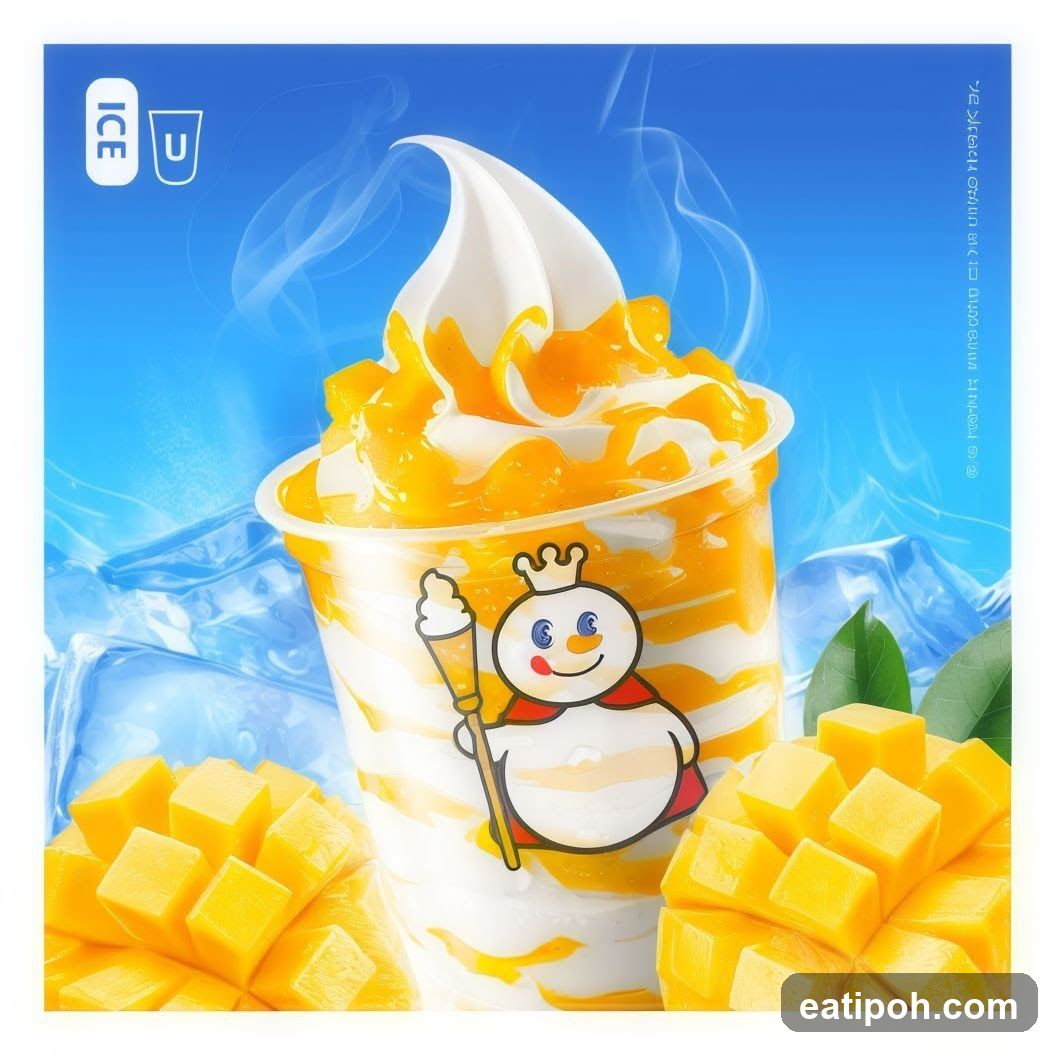 Mango Ice Cream Drink