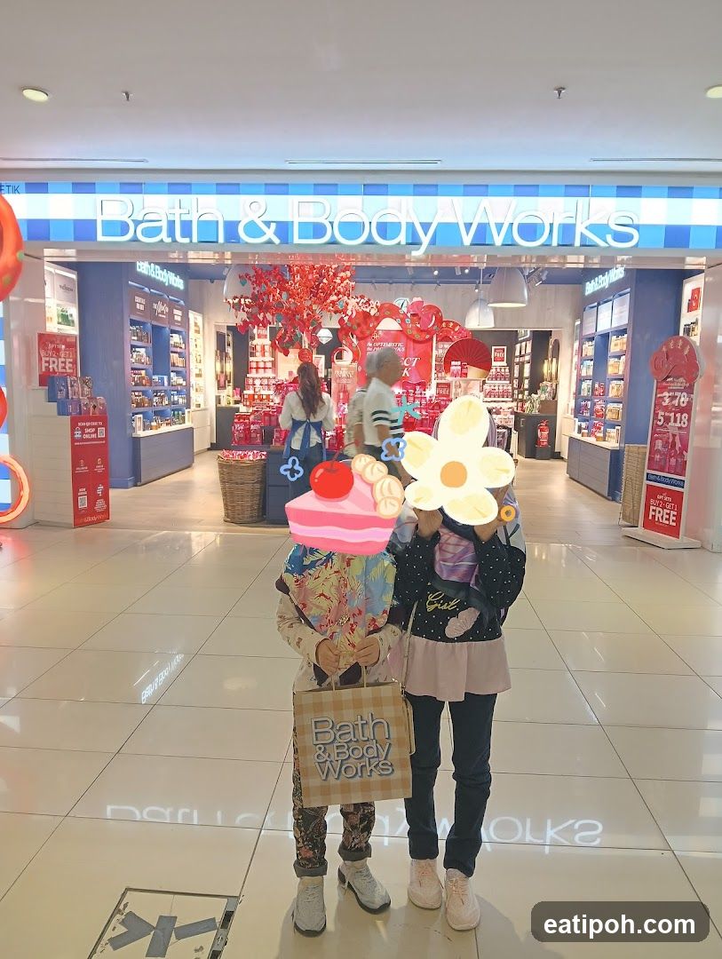 Bath & Body Works store interior