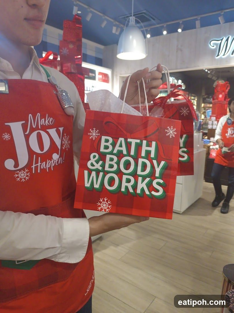 Bath & Body Works Store Interior
