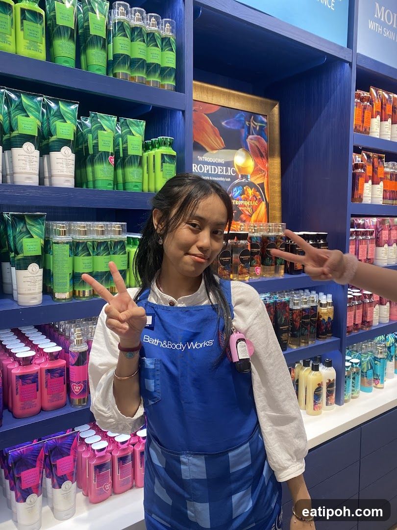 Bath & Body Works Store Interior