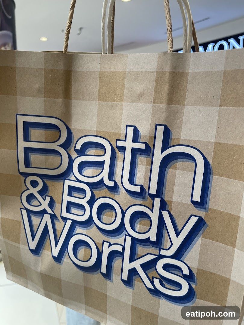 Bath & Body Works shopping bag