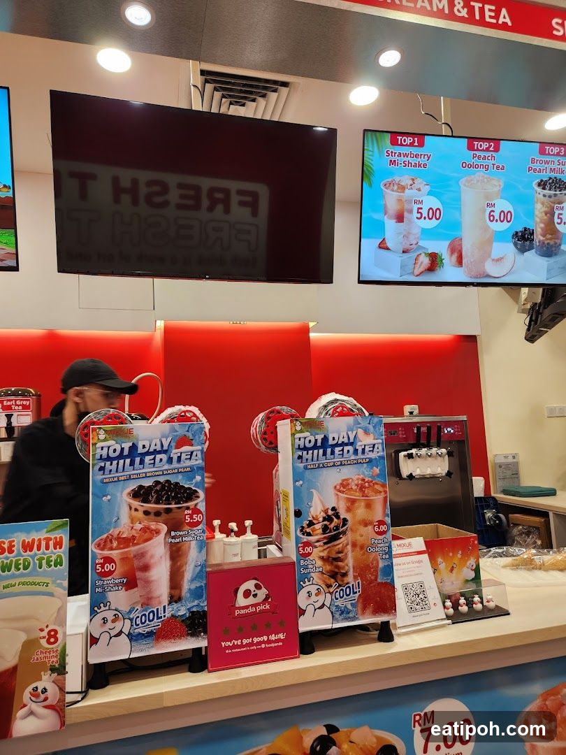 Tea Shop Interior Counter