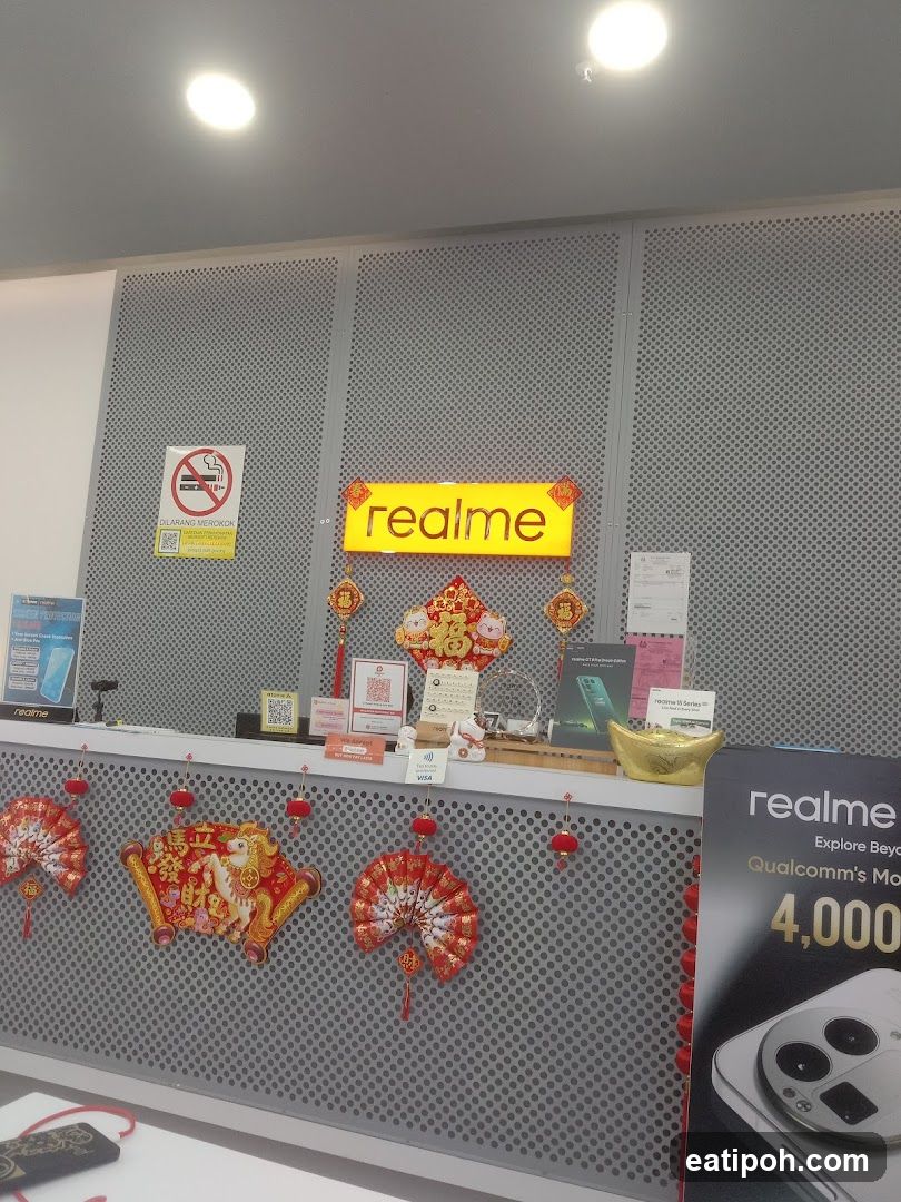 Realme Store Interior