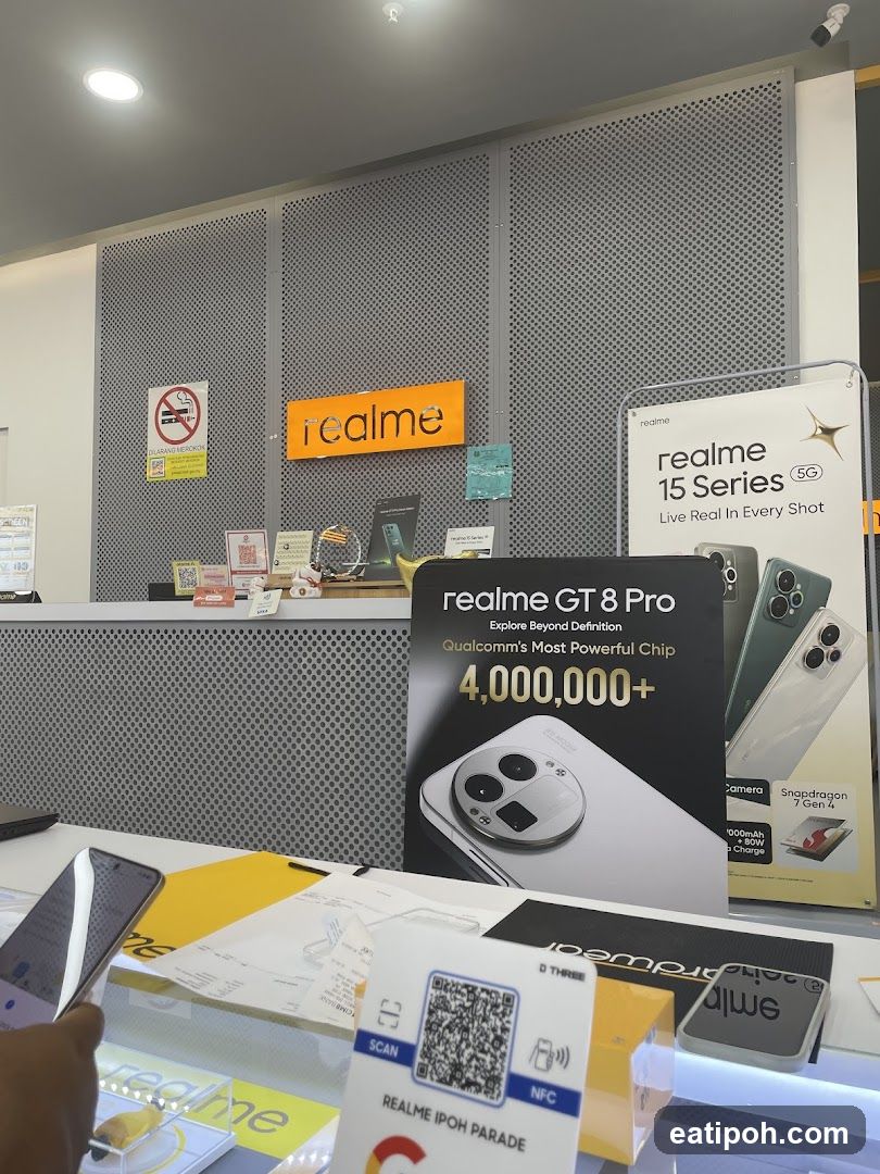 Realme Store Interior