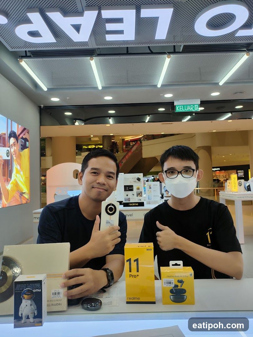 Realme Store Interior