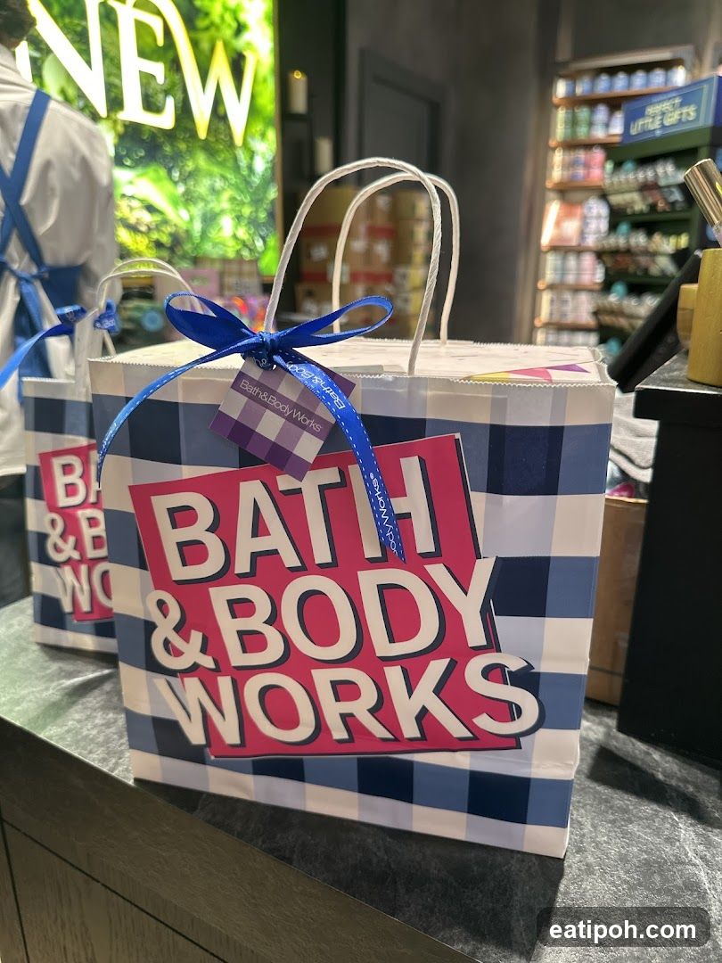 Bath & Body Works shopping bag