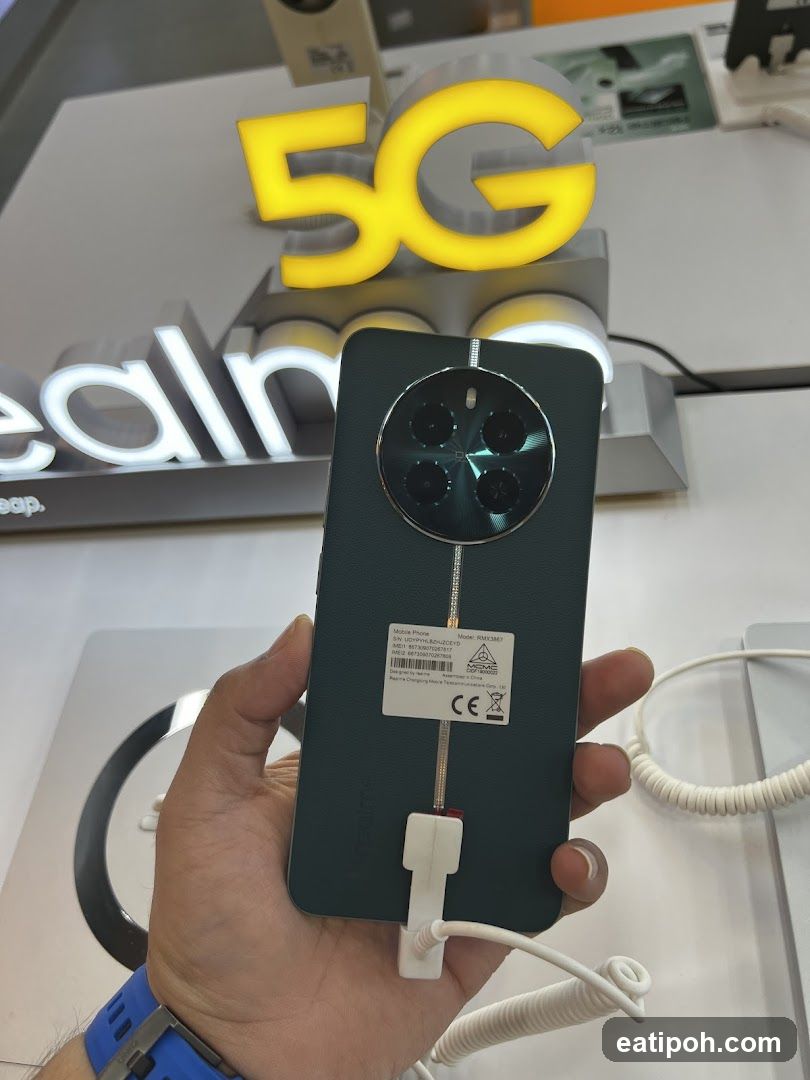 Phone Display at Retail Outlet