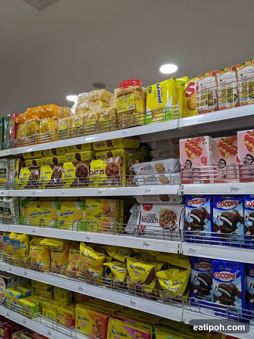 Supermarket Snack Shelf