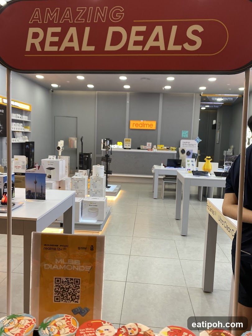 Realme Store Interior