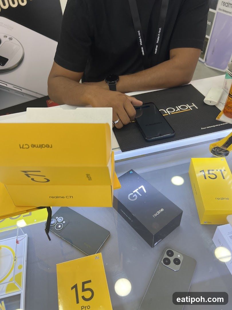 Realme Store Interior