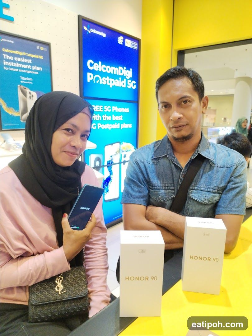 CelcomDigi 5G Promotion Display