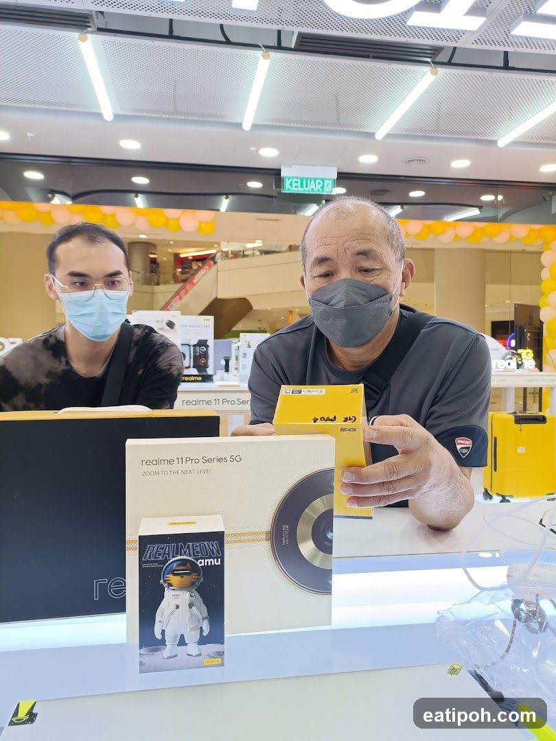 Realme Store Interior