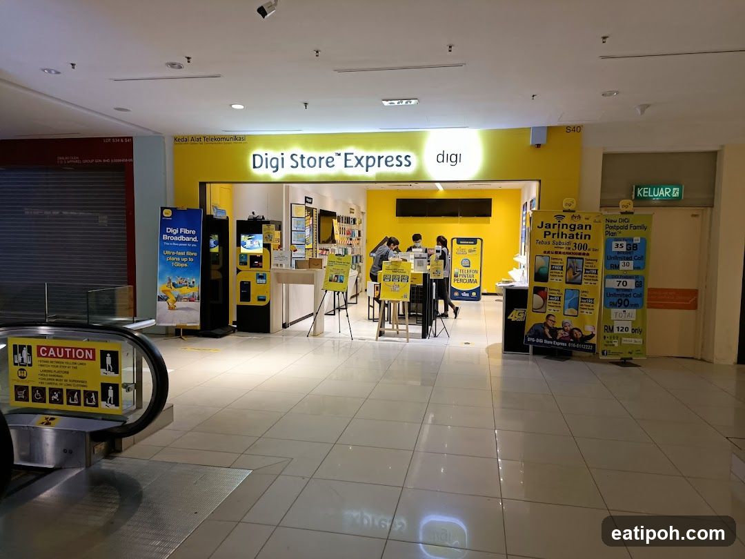 Digi Store Express storefront interior