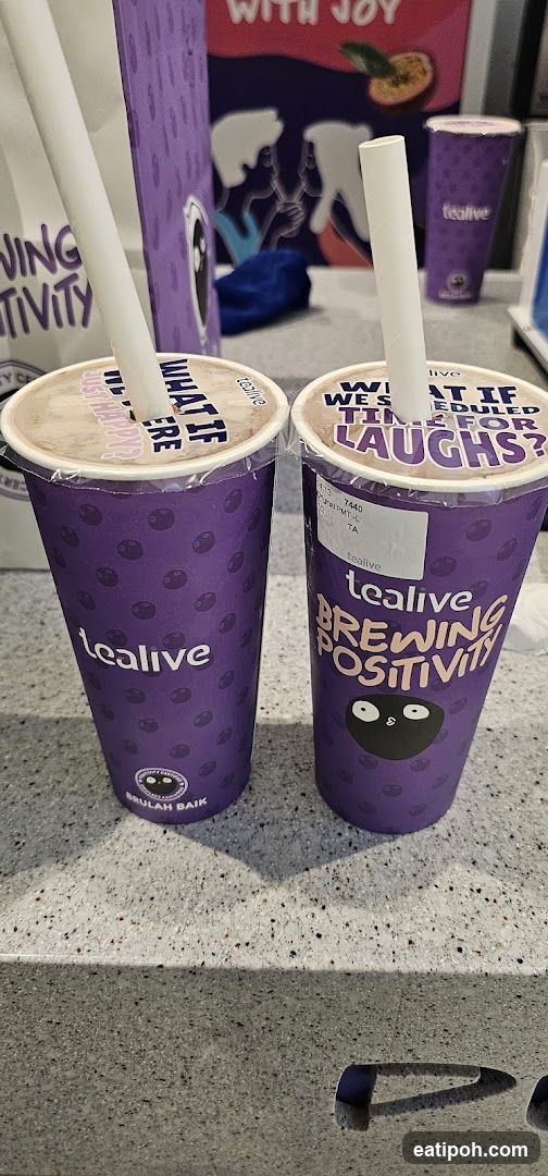 Tealive beverages