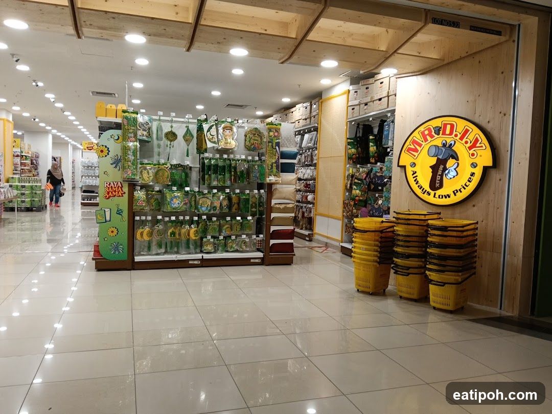 Interior of MR.D.I.Y. store
