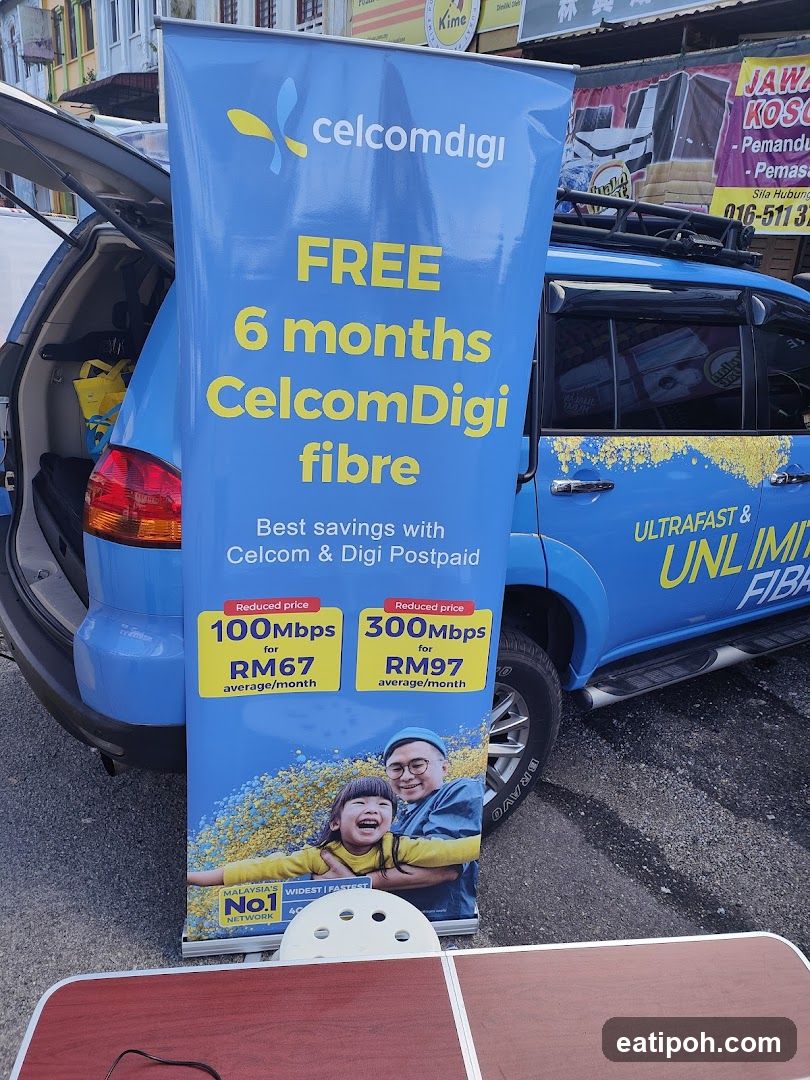 CelcomDigi Promotion Stand