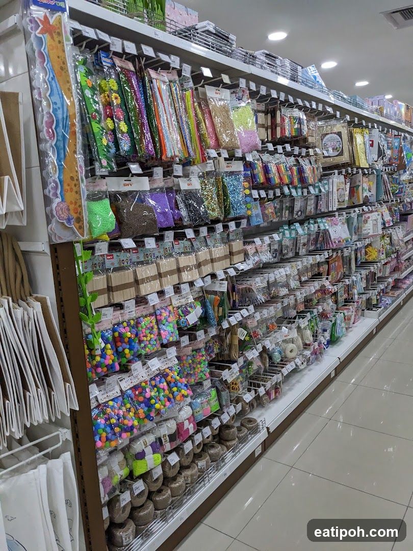 Crafts Store Interior