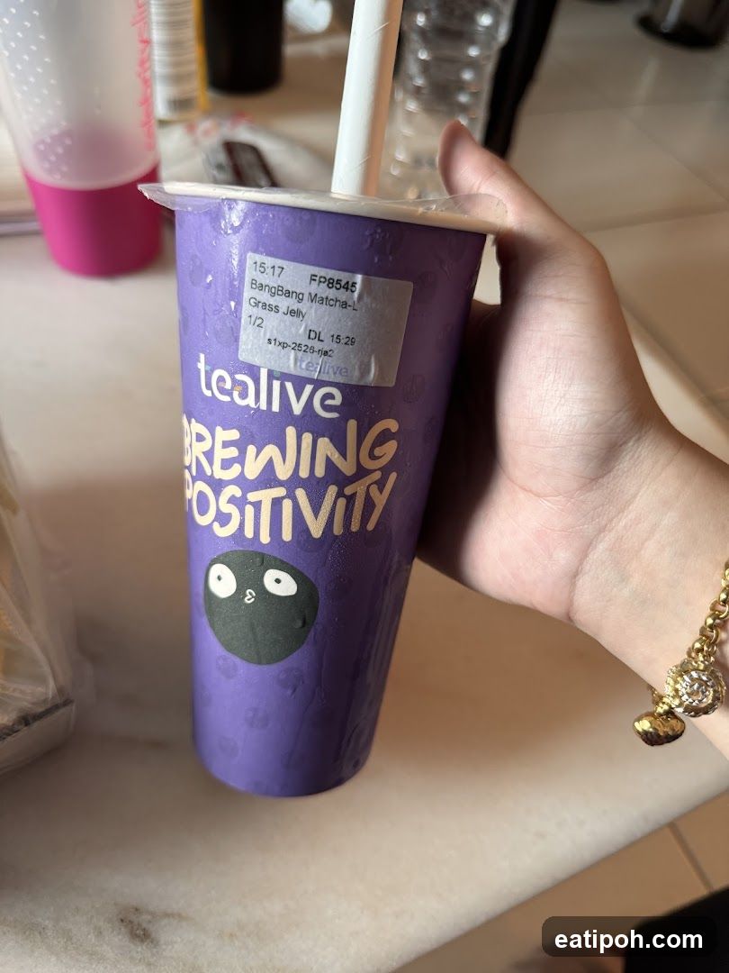 Tealive Drink Cup