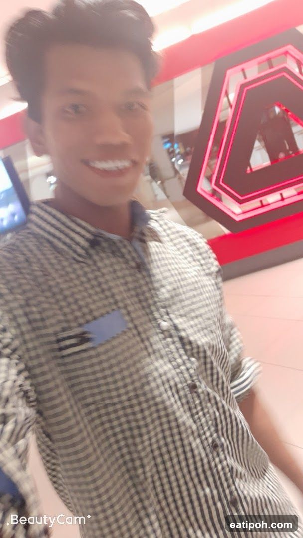 Selfie in indoor setting
