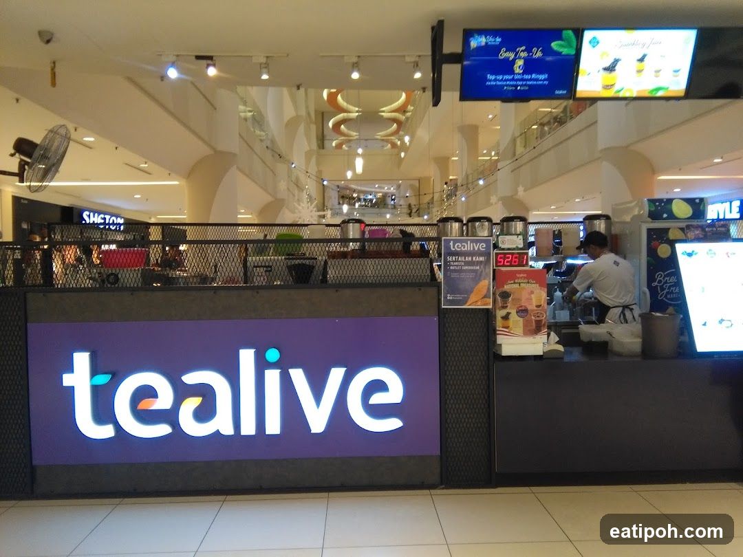 Tealive Shop Interior