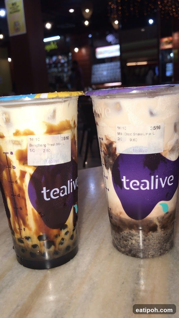 Tealive beverages