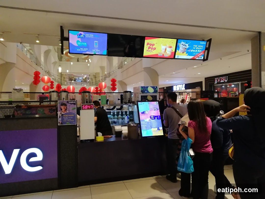 Tealive Shop Interior