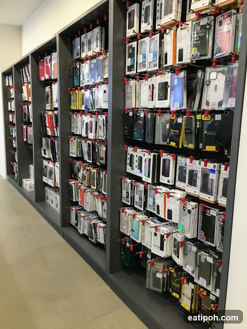 Phone Case Store Interior
