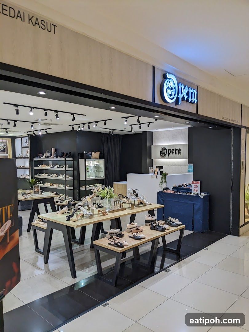 Opera Shoe Store Interior