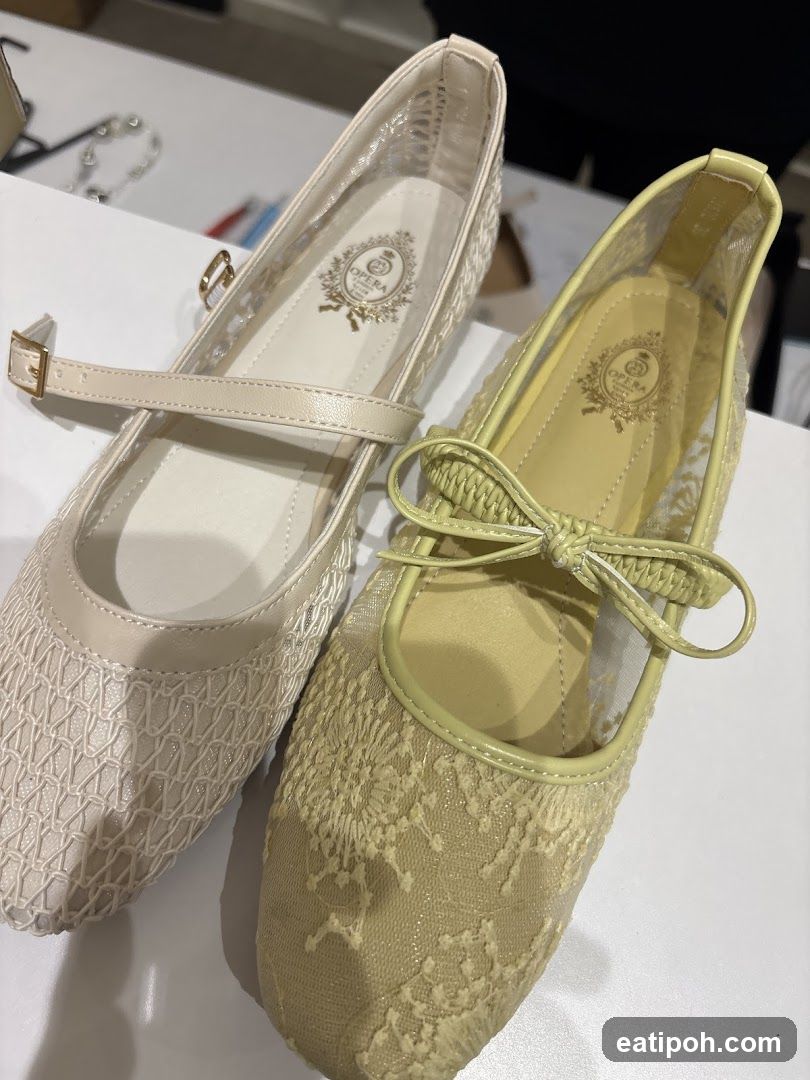 Pair of Lace Flats