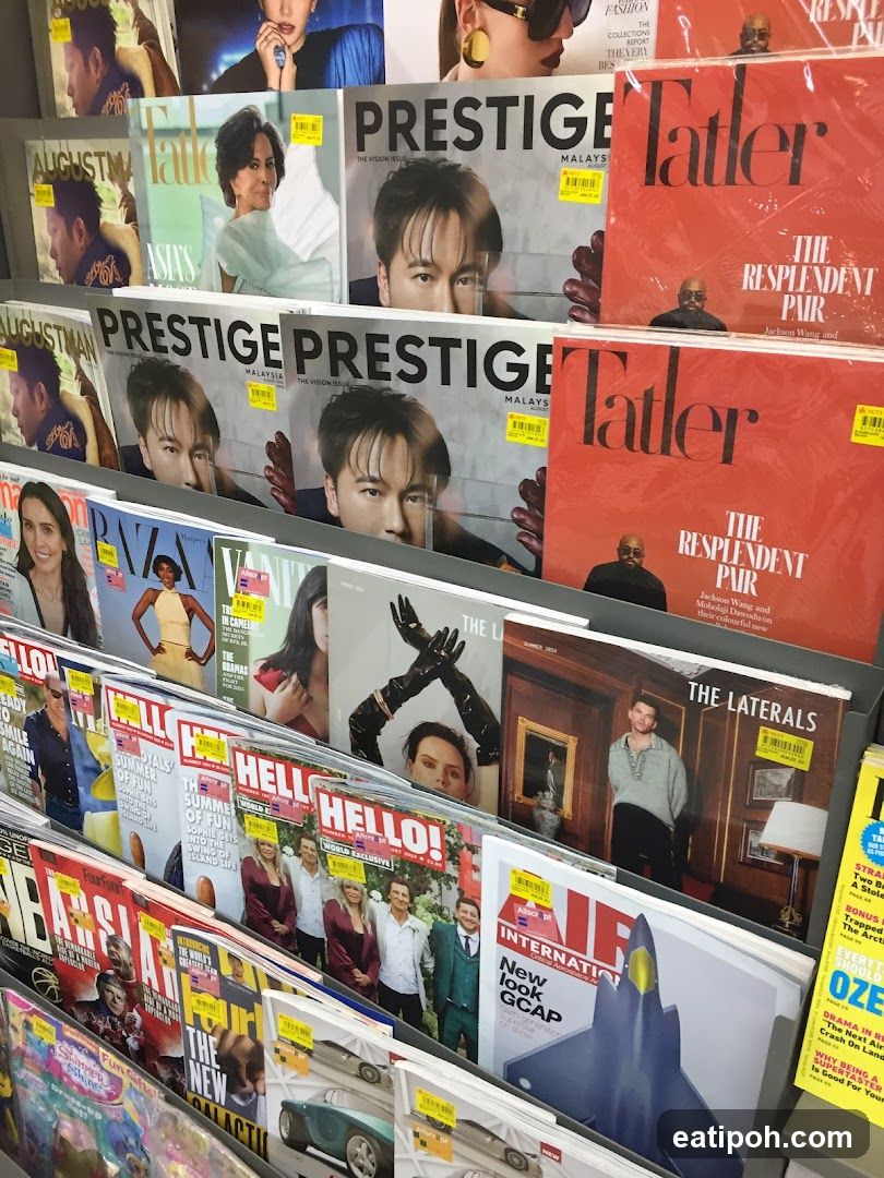 Magazine Display Rack