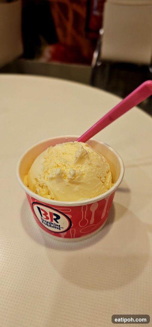 Baskin-Robbins Ice Cream Cup