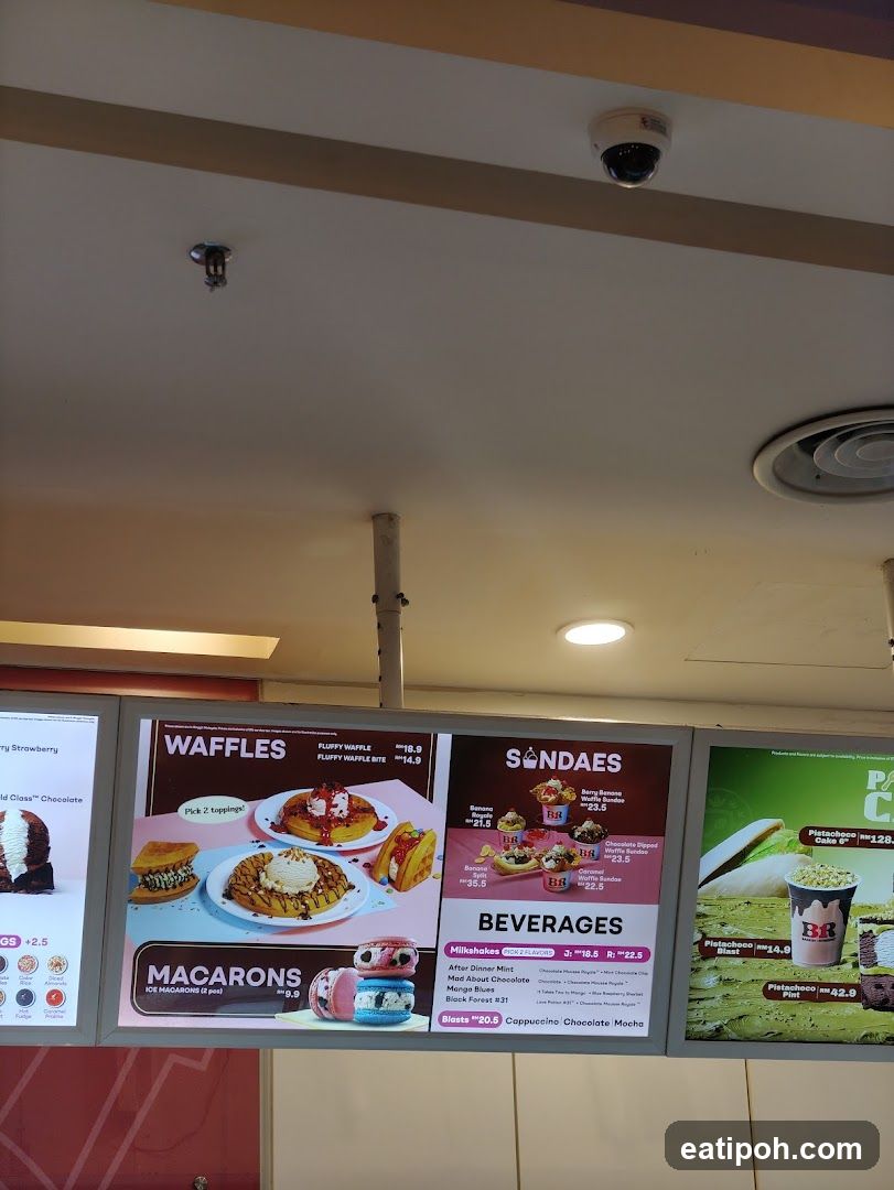 Burger King Menu Board