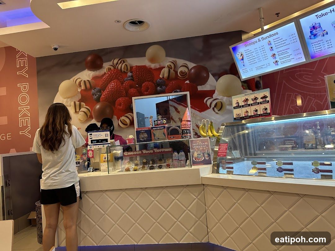 Ice Cream Shop Interior