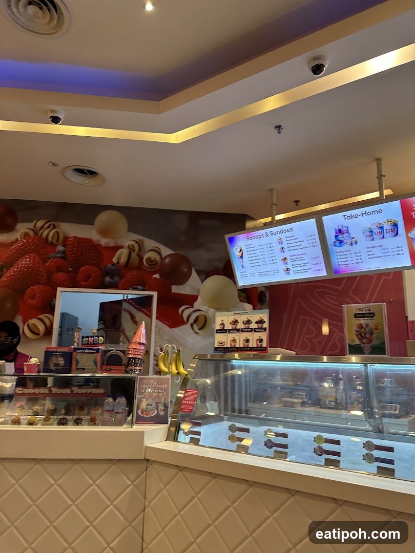 Ice Cream Shop Interior