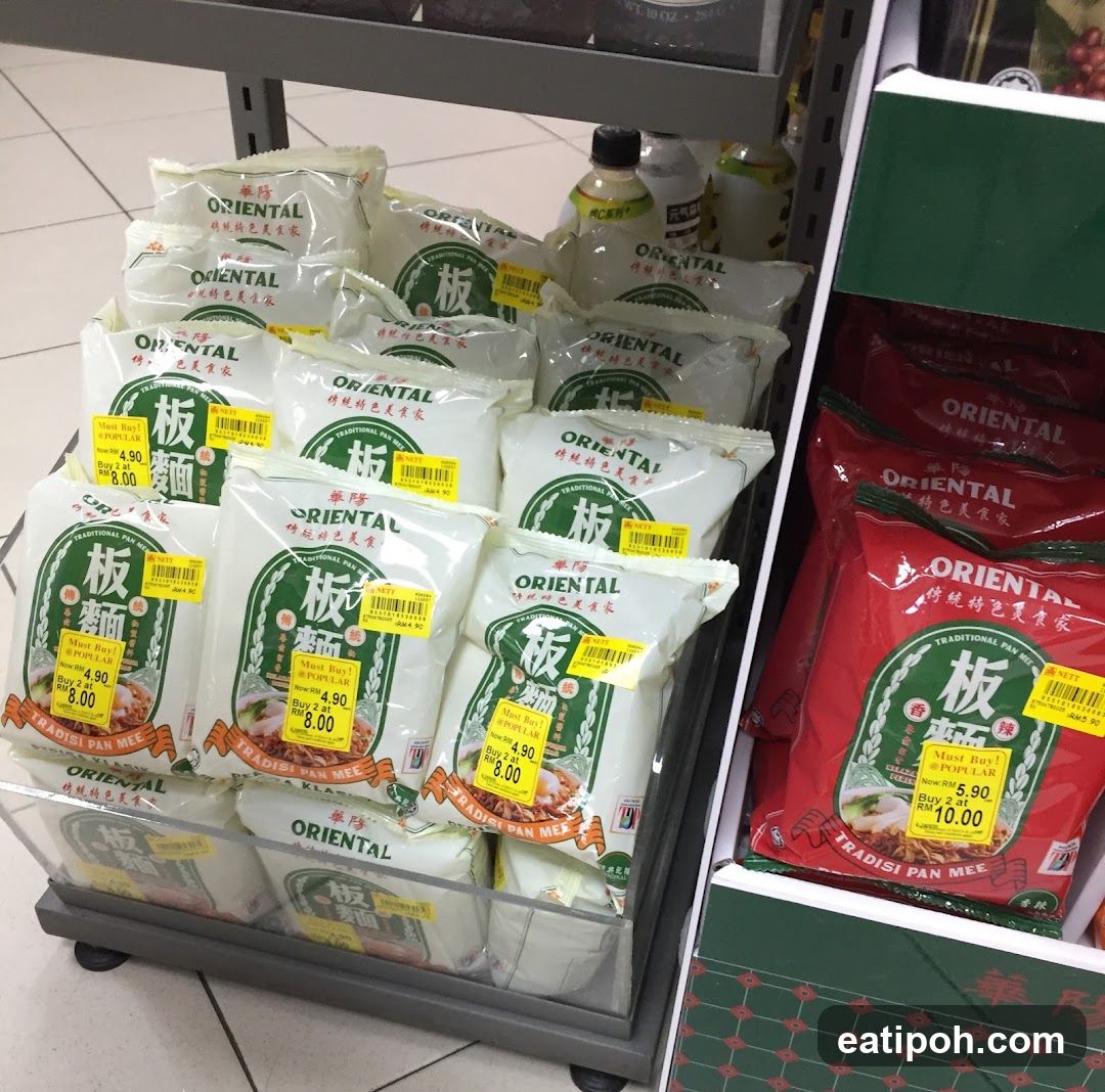 Oriental Pan Mee Display