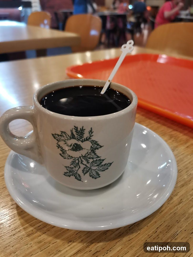 Coffee Cup on Wooden Table