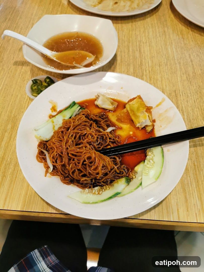 Food at a restaurant