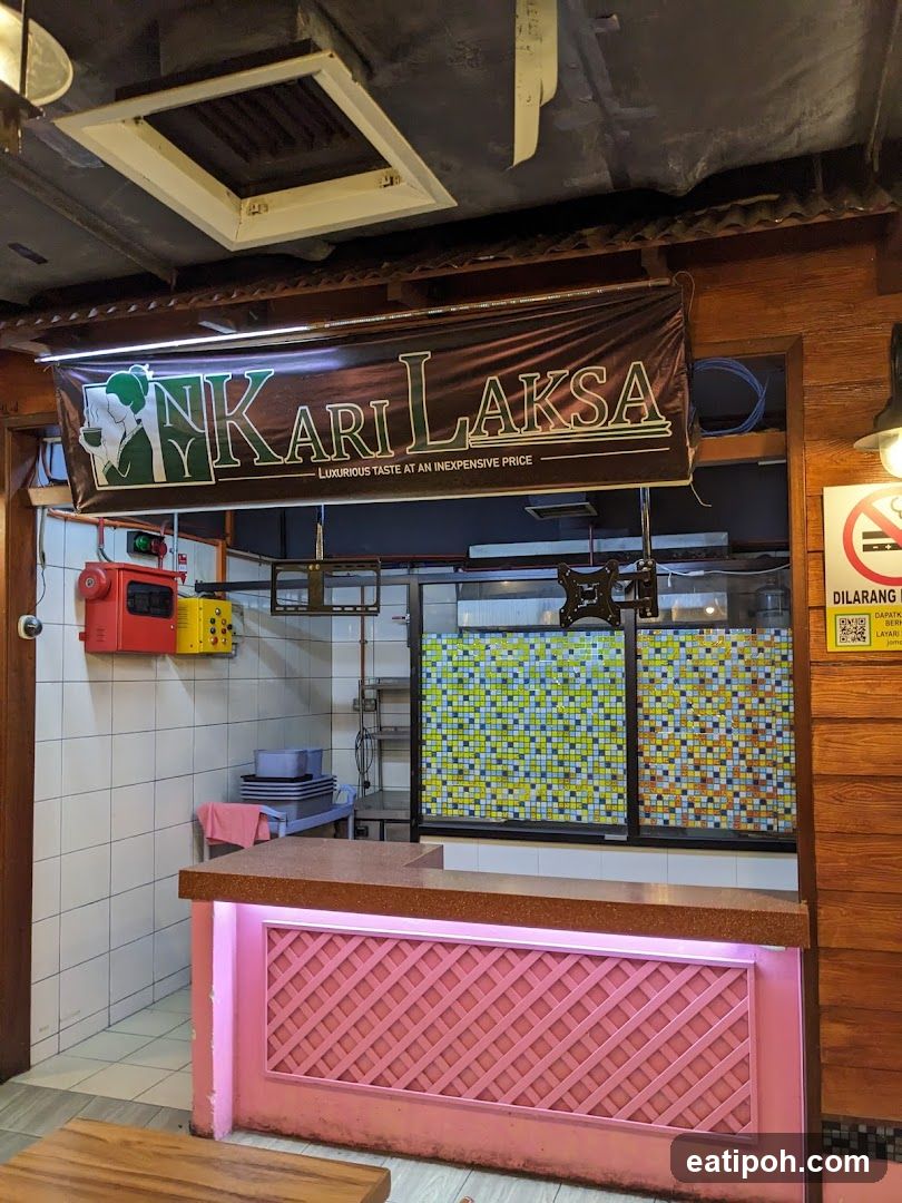 Kari Laksa Shop Interior