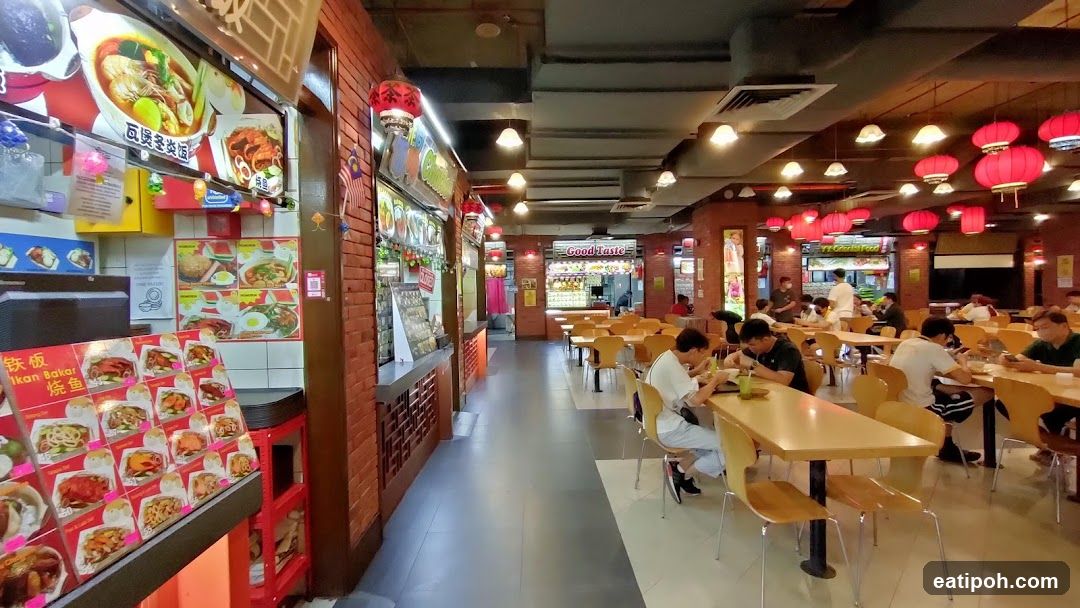 Food court interior