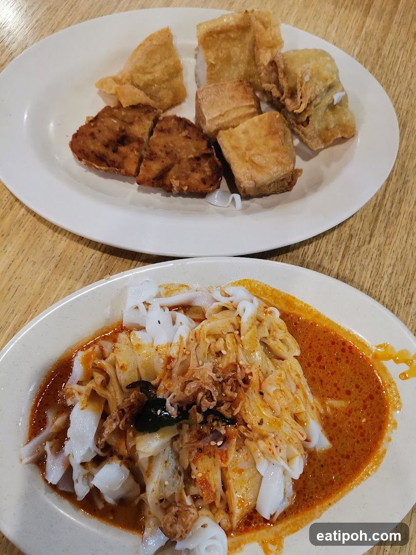 Food served on plates