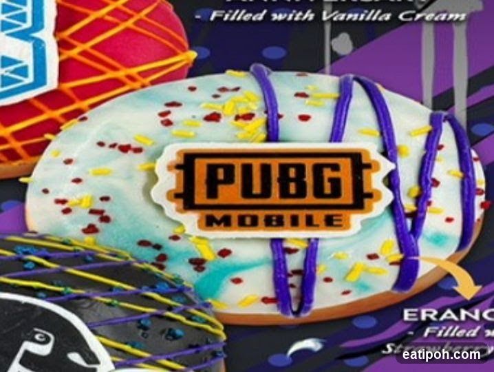 PUBG Mobile Themed Donuts