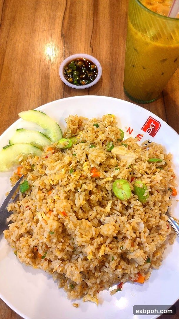 Fried Rice Dish with Side Dishes