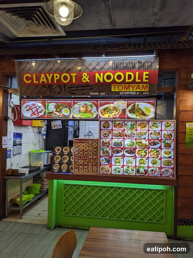 Claypot & Noodle Tomyam Shopfront